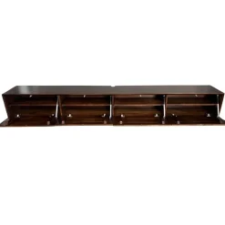 Milo Zwevend Tv meubel walnoot 240cm