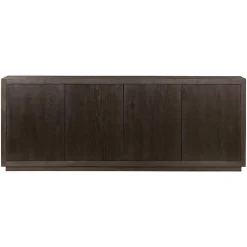 Mincio Dressoir bruin eikenfineer 220cm