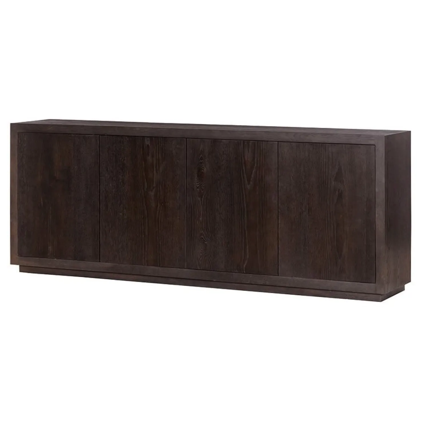 Mincio Dressoir bruin eikenfineer 220cm