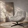 Miranda Draaifauteuil + schommelfunctie Bruin
