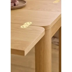 Mirano Eettafel Inklapbaar Naturel 120cm