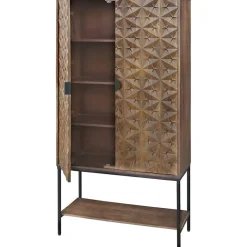 Mitchell Wandkast met onderplank Walnoot 100cm
