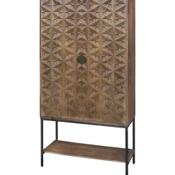Mitchell Wandkast met onderplank Walnoot 100cm