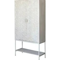 Mitchell Wandkast met onderplank Ashblond 100cm