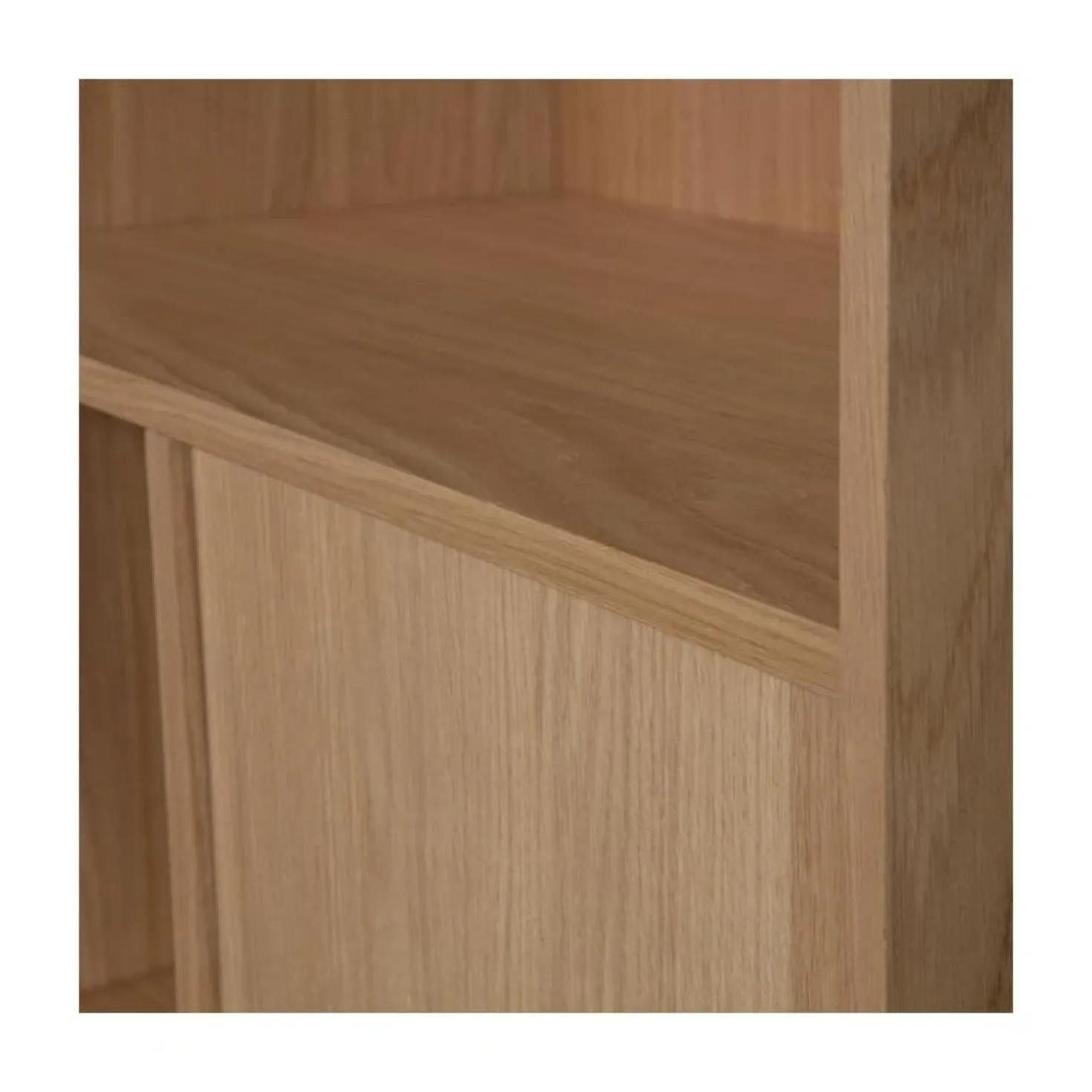 Modulair Bovenkast Eiken Naturel Mat 77cm