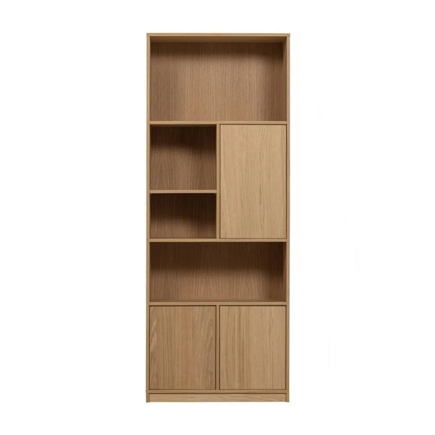Modulair Bovenkast Eiken Naturel Mat 77cm