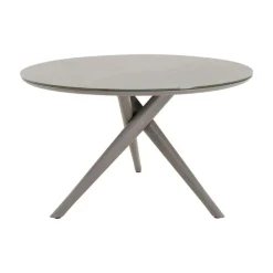 Mojito Tuintafel Rond keramisch taupe 120cm