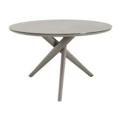 Mojito Tuintafel Rond keramisch taupe 120cm