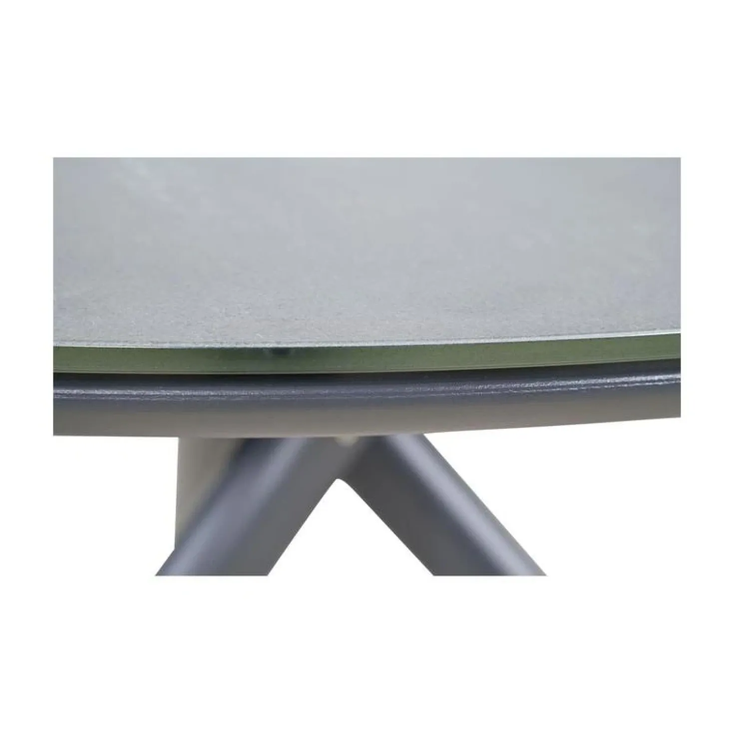 Mojito Tuintafel Rond keramisch zwart 120cm