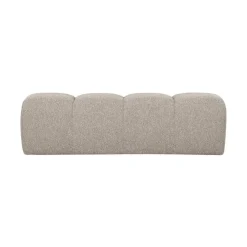 Mojo Eetkamerbank Bouclé Beige Melange 164cm