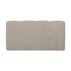 Mojo Eetkamerbank Met Rugleuning Bouclé Beige Melange 164cm