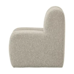 Mojo Eetkamerbank Met Rugleuning Bouclé Beige Melange 84cm