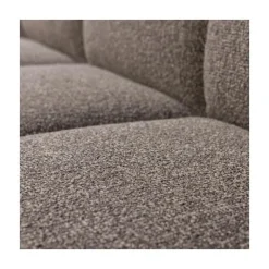 Mojo Eetkamerbank Met Rugleuning Bouclé Bruin Melange 164cm