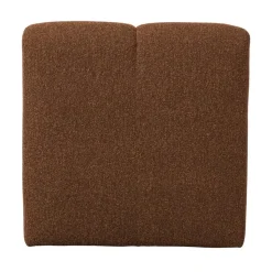 Mojo Eetkamerbank Met Rugleuning Bouclé Roestbruin Melange 84cm