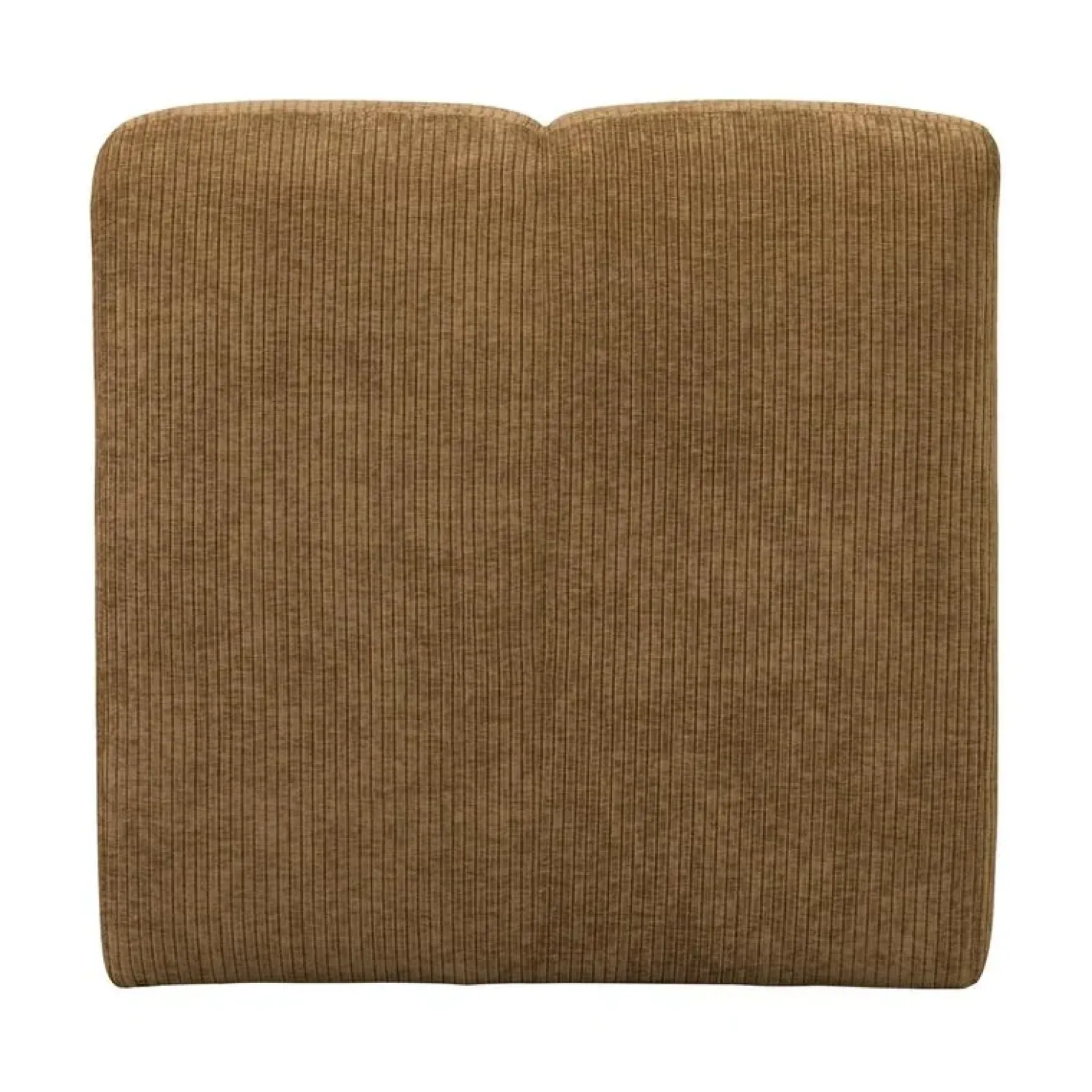 Mojo Eetkamerbank Met Rugleuning Ribstof Honinggeel 84cm