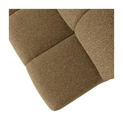 Mojo Eetkamerbank Rugleuning Bouclé Geel/Bruin Melange 164cm