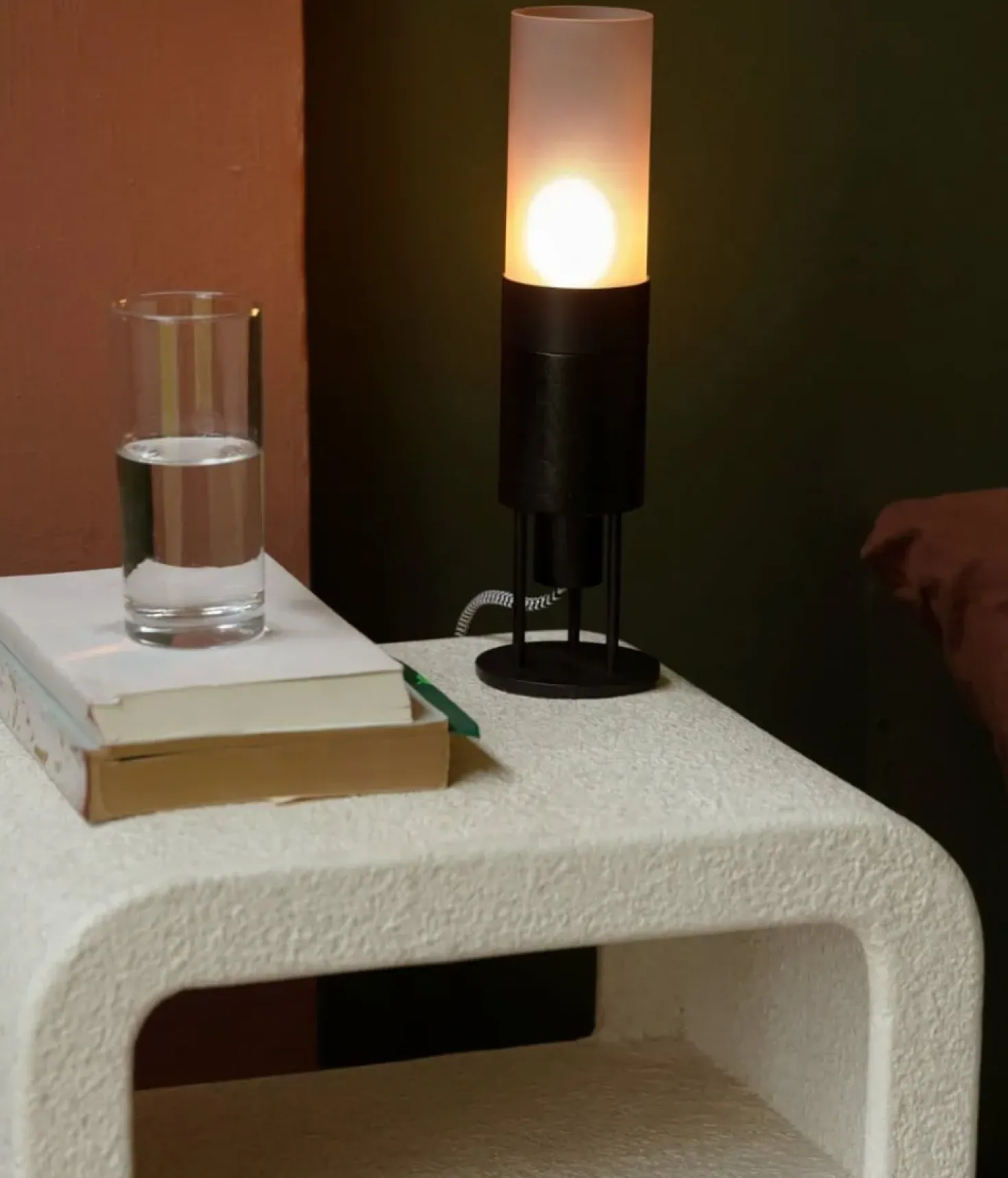 Momo 1-lichts Bureaulamp Charcoal