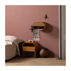 Momo Zwevend Nachtkastje Bruin 39cm