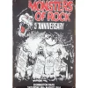 Monsters of rock anniversary - metalen bord