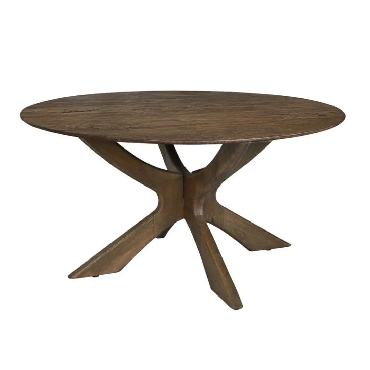 Montreaux Eettafel Bruin rond 150cm