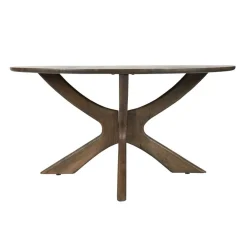 Montreaux Eettafel Bruin rond 150cm