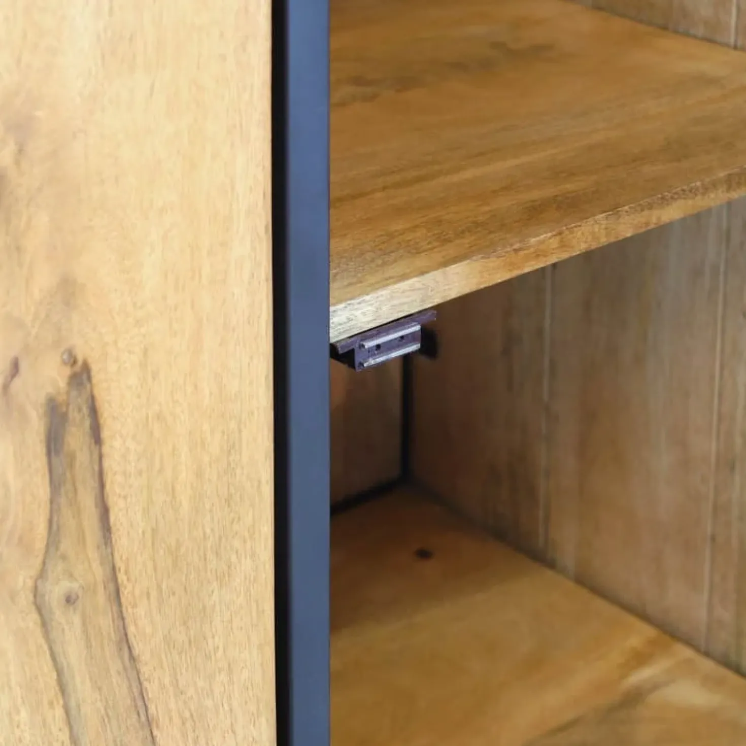 Morada Wandkast naturel Mangohout 90cm