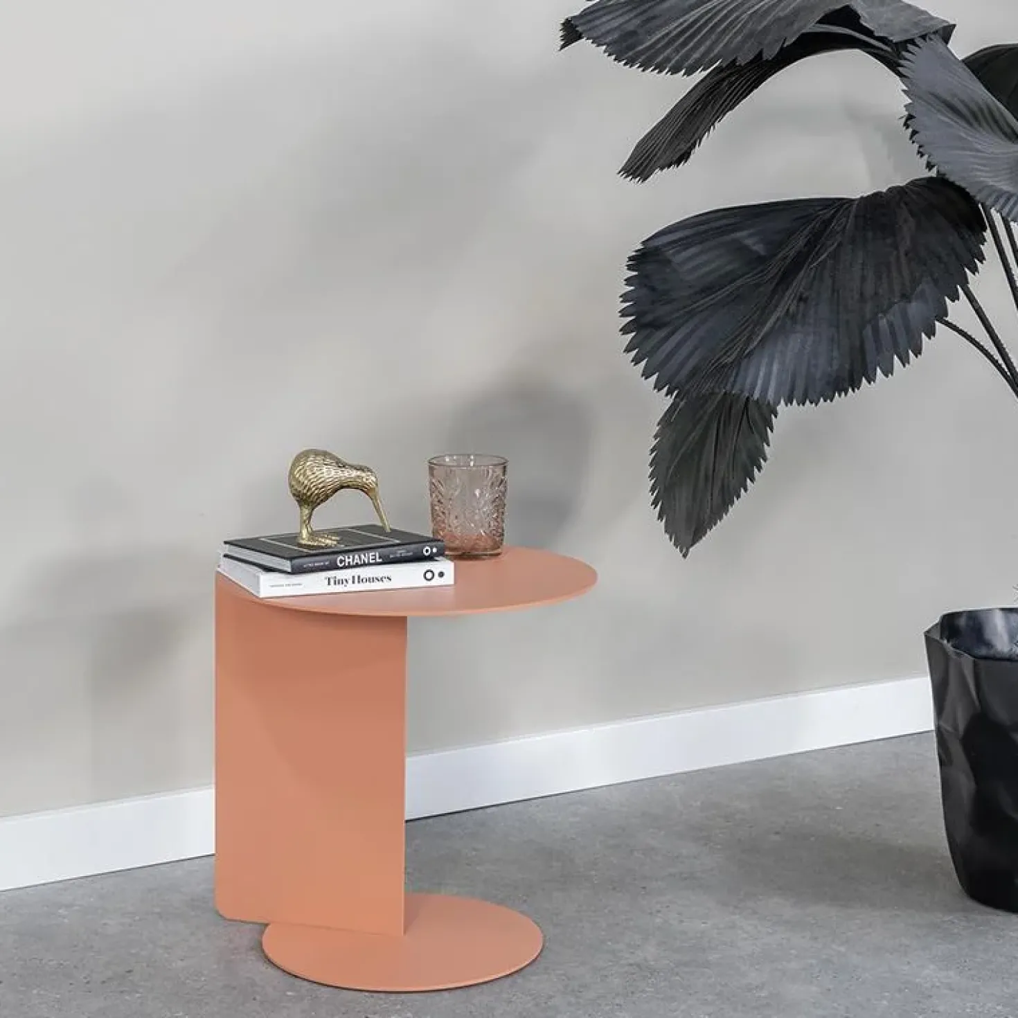 Morales Bijzettafel Terracotta 40cm