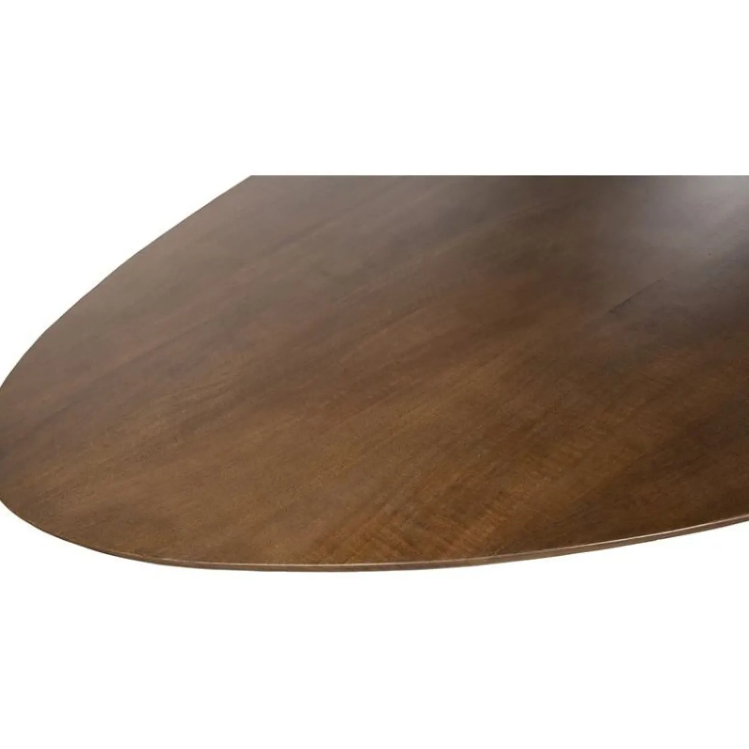 Morgan Eettafel ovaal Walnoot - Beige onderstel 190cm