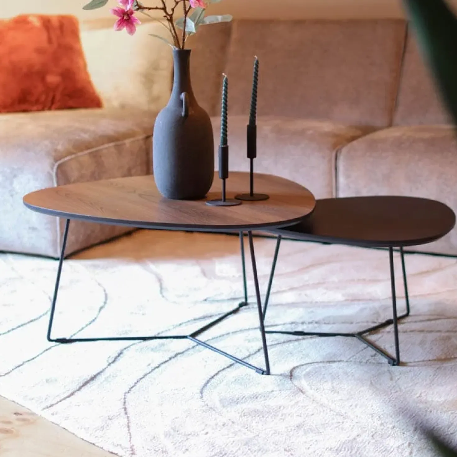 Mostar Salontafel set van 2 - Zelf samenstellen