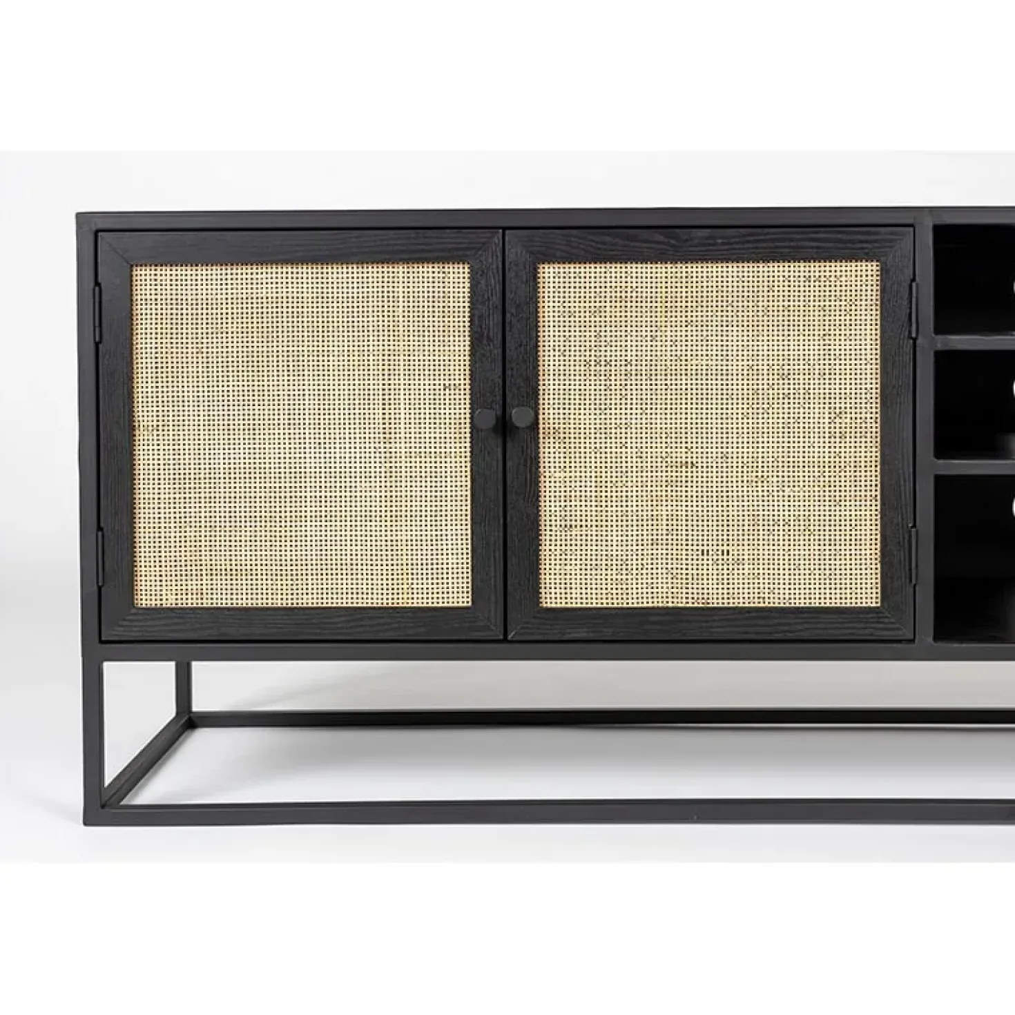 Muji tv meubel met 3 lades rotan 150cm