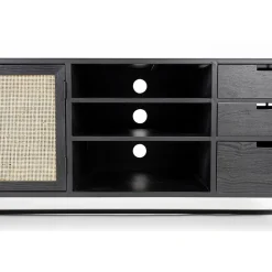 Muji tv meubel met 3 lades rotan 150cm