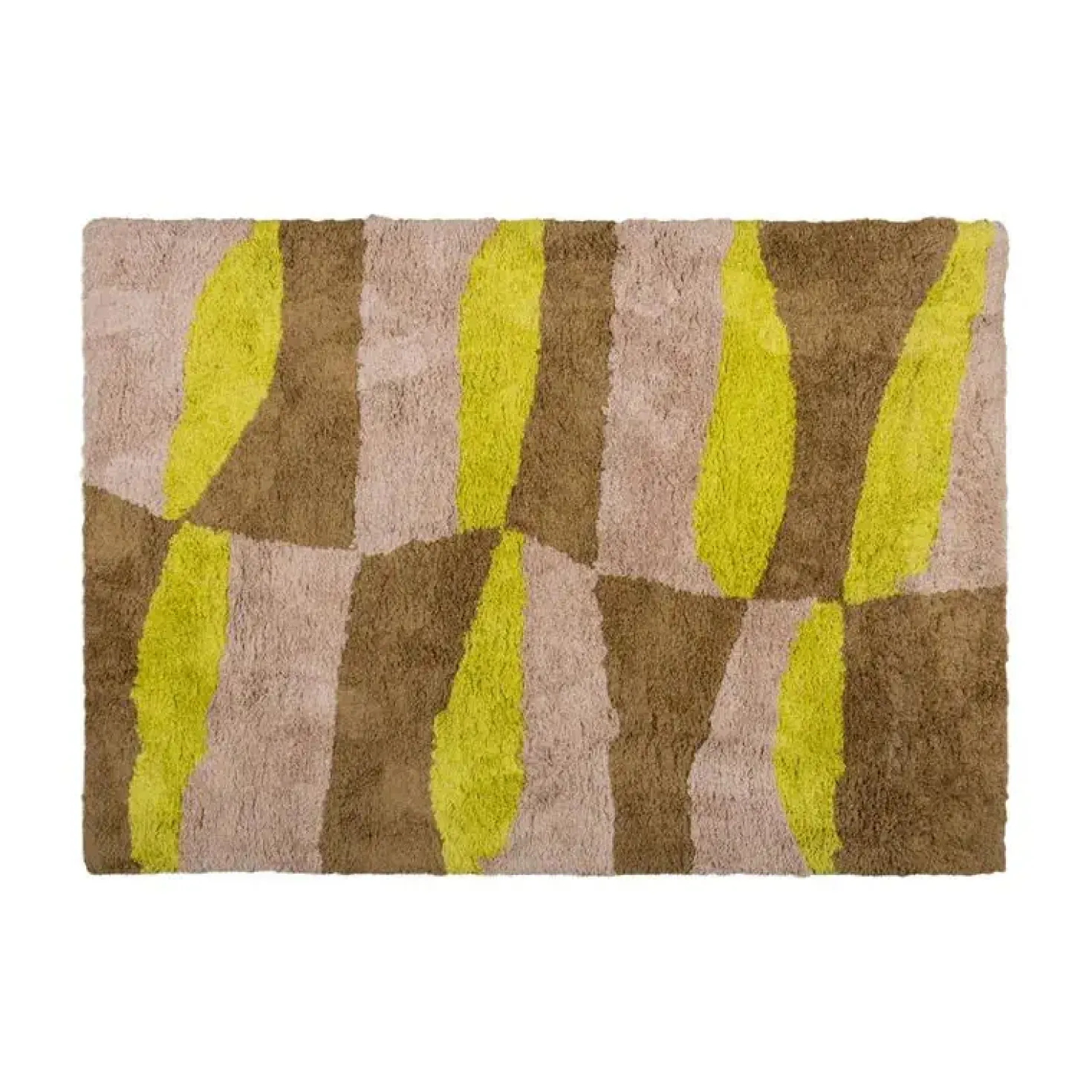 Musa Vloerkleed Grafisch Dessin Naturel/Geel 170x240cm