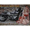 Muscle Motors - metalen bord