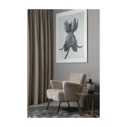 Muse Fauteuil Grof Geweven Stof Naturel