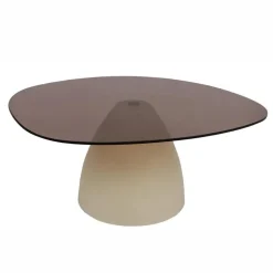 Mylon organische Salontafel Glas 86cm