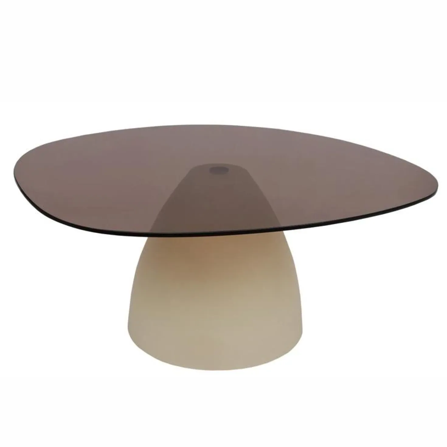 Mylon organische Salontafel Glas 86cm
