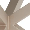 Myrthe Salontafel rond Keramiek met beige poot 82 cm