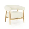 Mysa Fauteuil Beige Hout