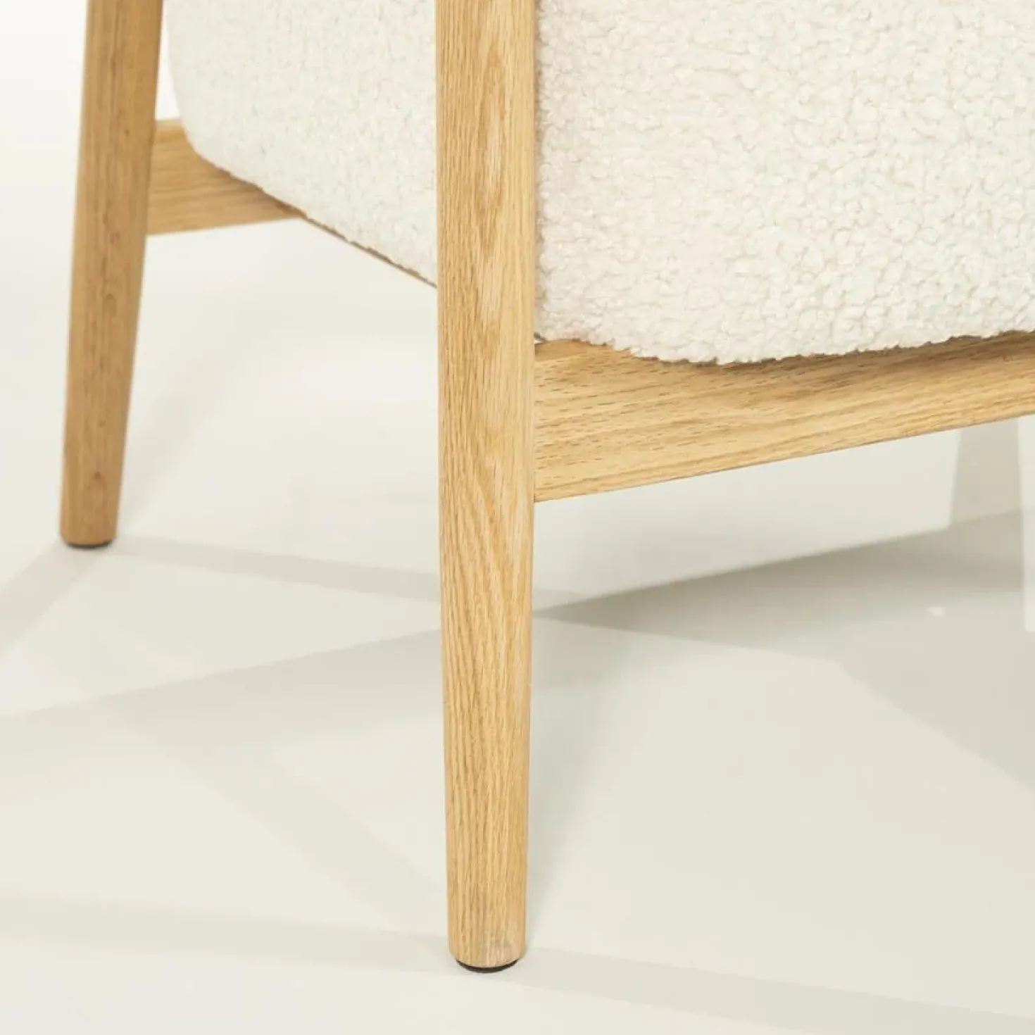 Mysa Fauteuil Beige Hout