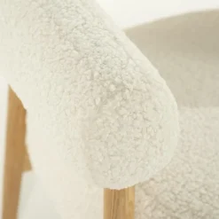 Mysa Fauteuil Beige Hout