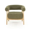 Mysa Fauteuil Groen Hout
