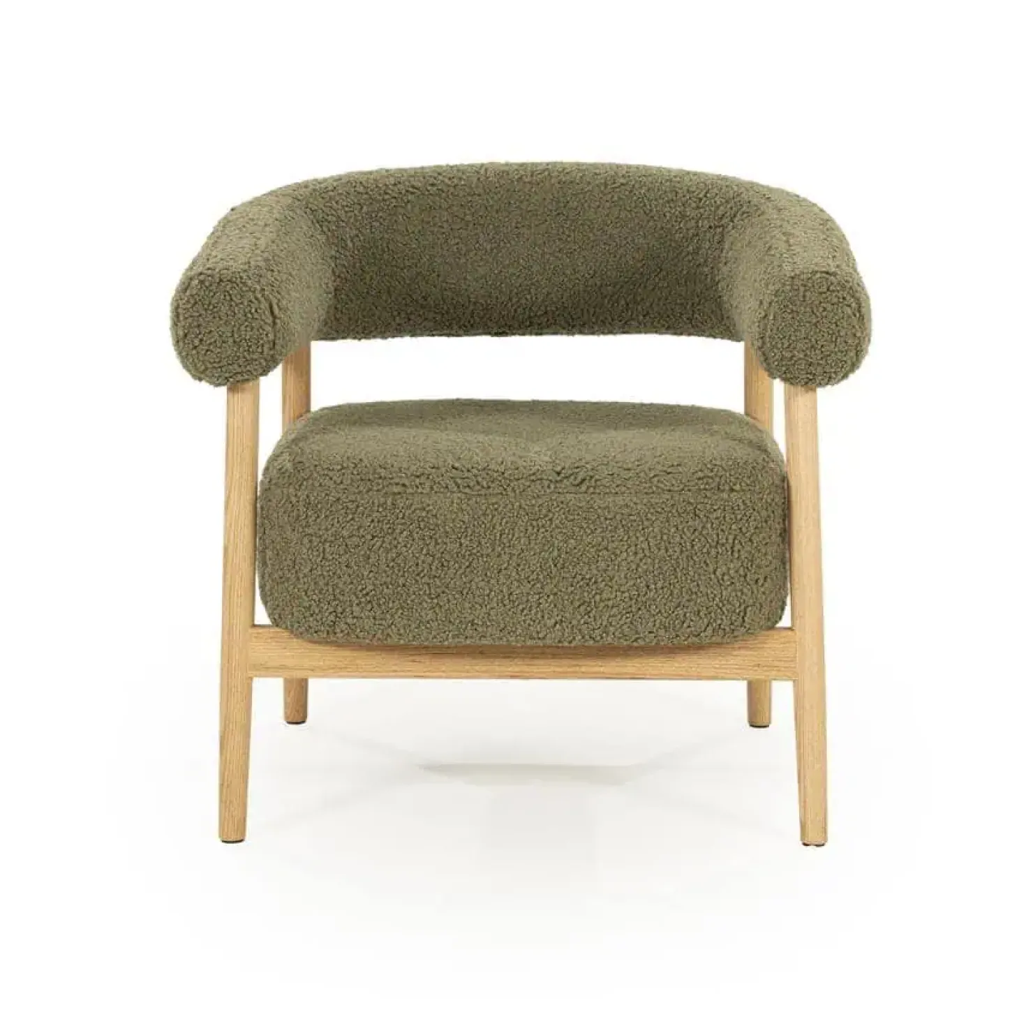 Mysa Fauteuil Groen Hout