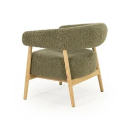 Mysa Fauteuil Groen Hout