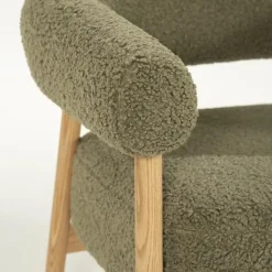 Mysa Fauteuil Groen Hout