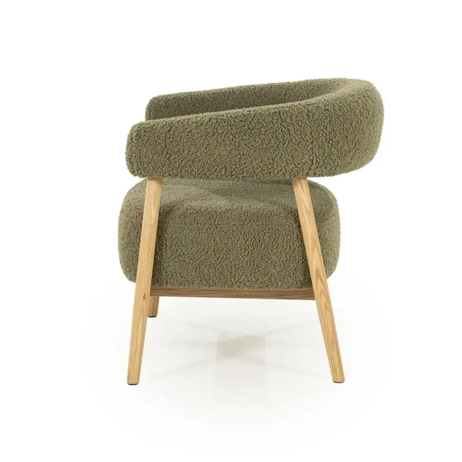 Mysa Fauteuil Groen Hout