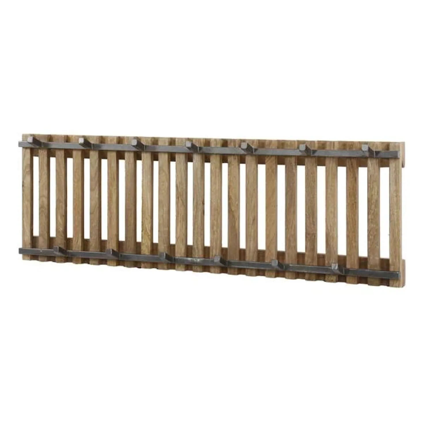 Namra Kapstok 13 haken mangohout 100cm