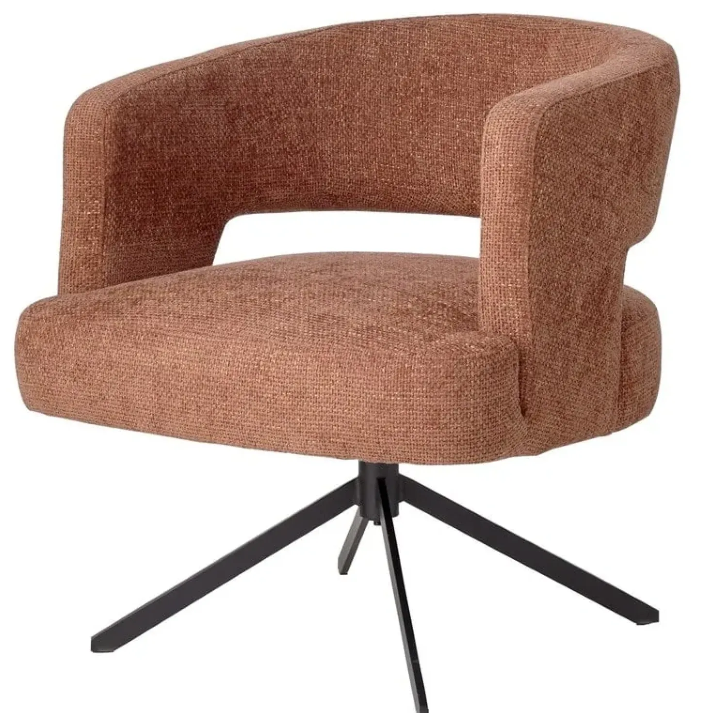Naroa Eetkamerfauteuil Terracotta