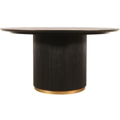 Naro Eettafel Donkerbruin Mangohout 150cm