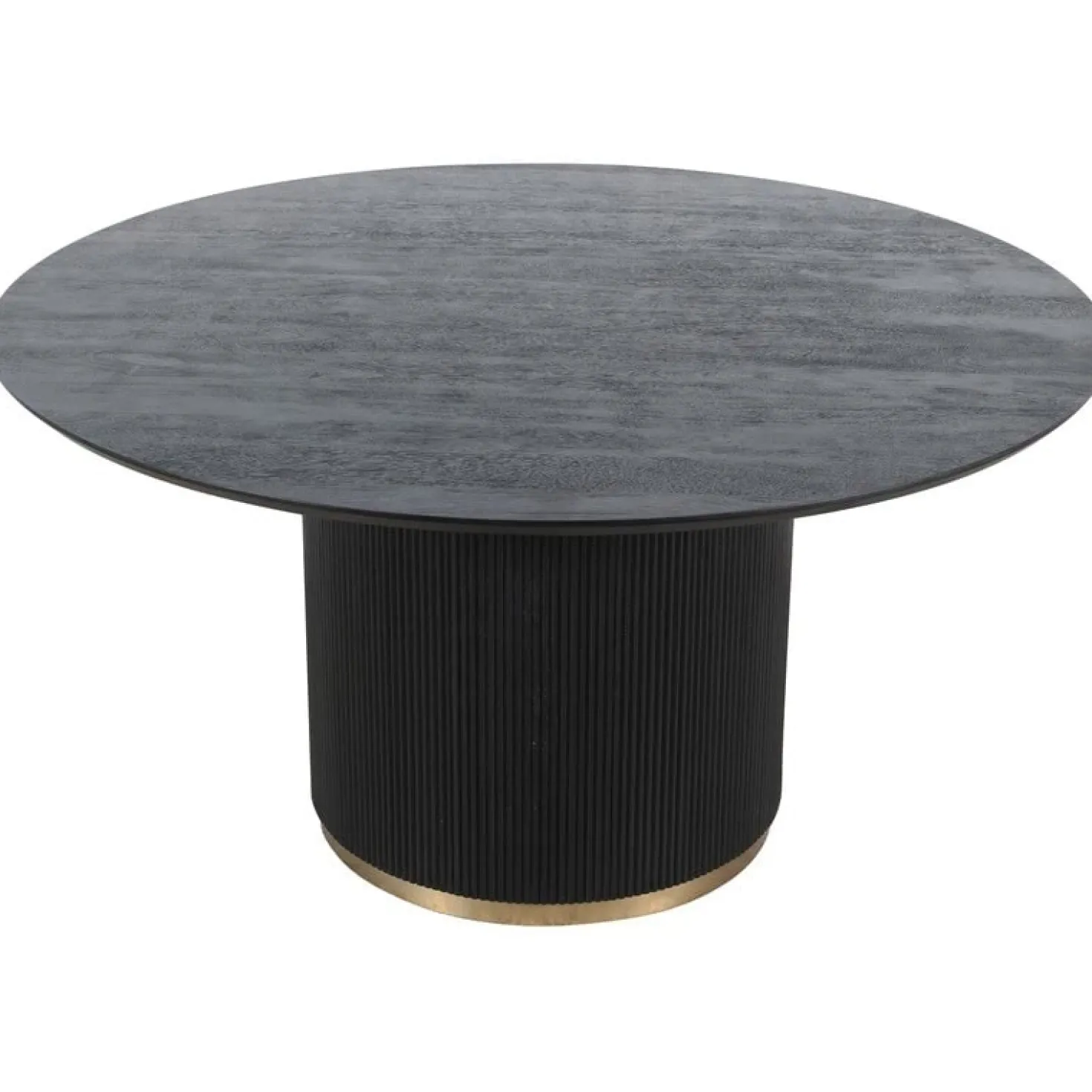 Naro Eettafel Zwart Mangohout 150cm