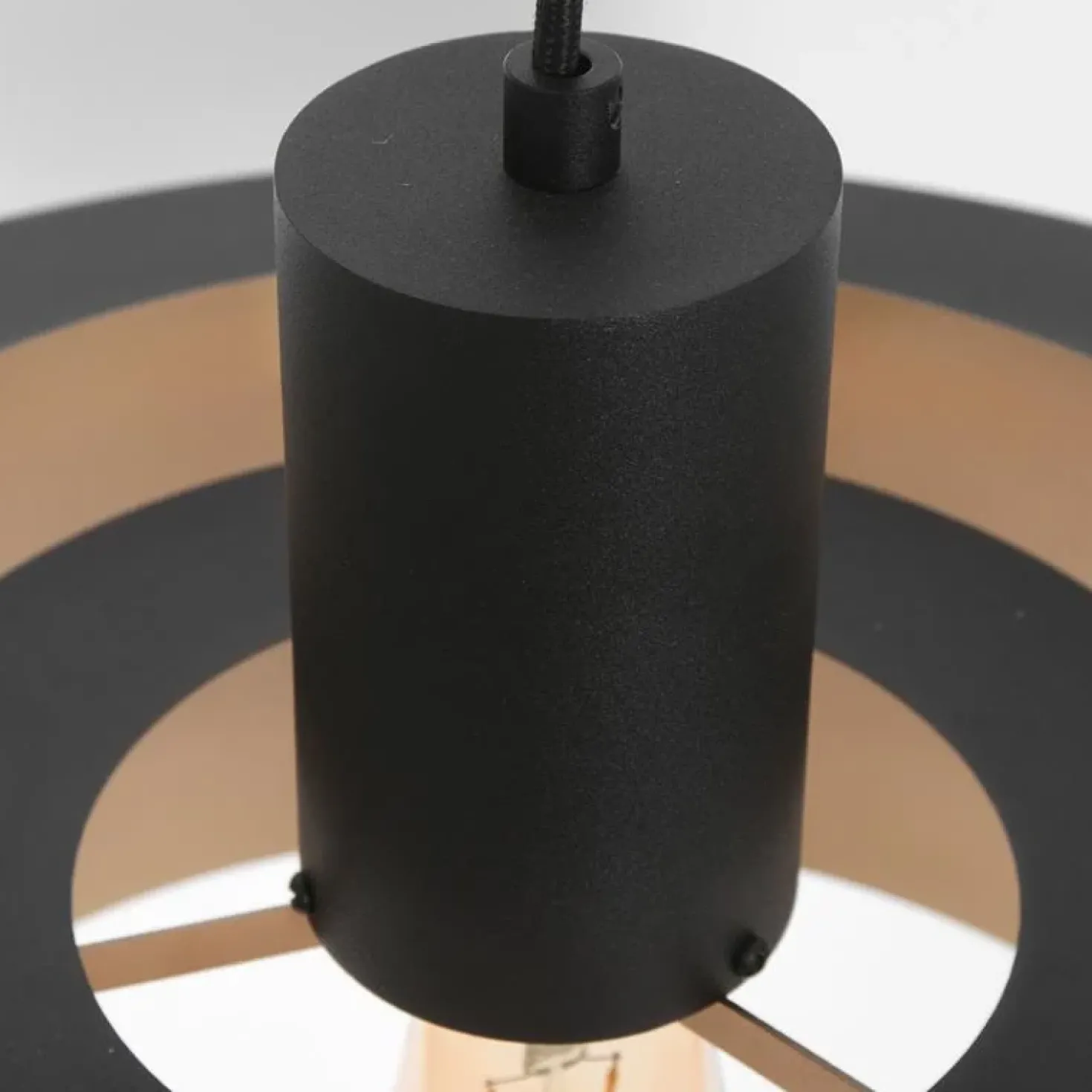 Naro 1-lichts Hanglamp Zwart